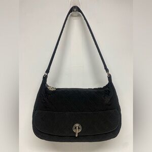Vera Bradley solid quilted shoulder bag